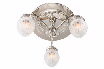 PANNON 3 - Handmade brass ceiling lamp by Patinas Lighting - view 3